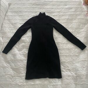Abercrombie & Fitch Small Black Sweater Dress